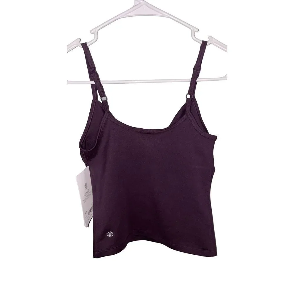 NEW NWT ATHLETA Violet Purple Powervita Twist Cami Tank Top Sz XS - Picture 5 of 9